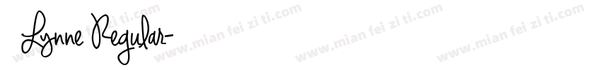 拾柒Lynne Regular字体转换